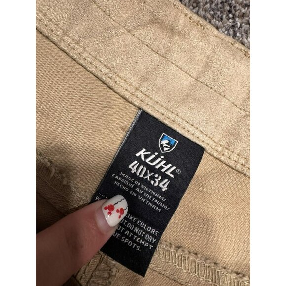 KUHL Men’s Brown Pants 40x34 - Picture 4 of 5